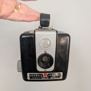Kodak Brownie Hawkeye Black Camera